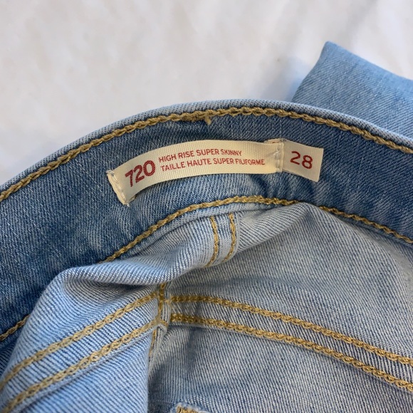 Levi’s 720 Super Skinny Jeans - Picture 4 of 5
